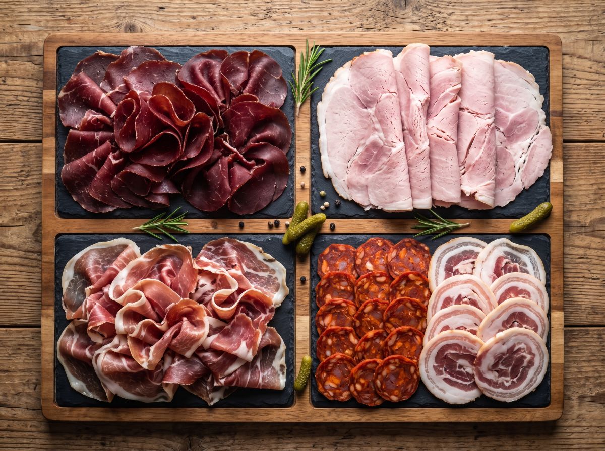 Les 4 familles de charcuteries