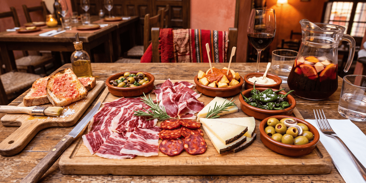 plateau apéro tapas de la cerdanya