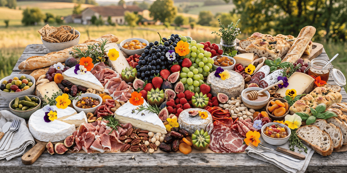 plateau grazing table