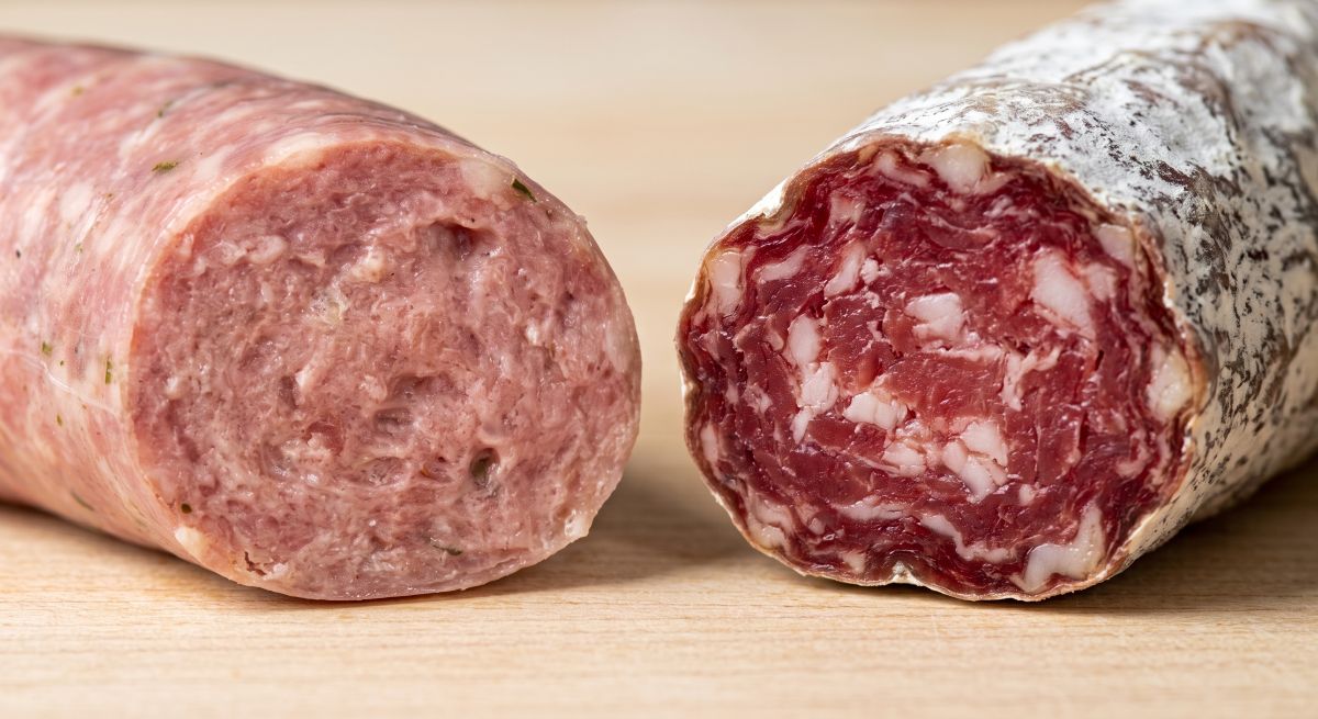 Comparaison saucisse et saucisson